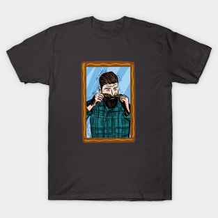 Beer lover portrait T-Shirt